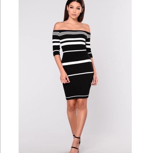 fashion nova striped dress